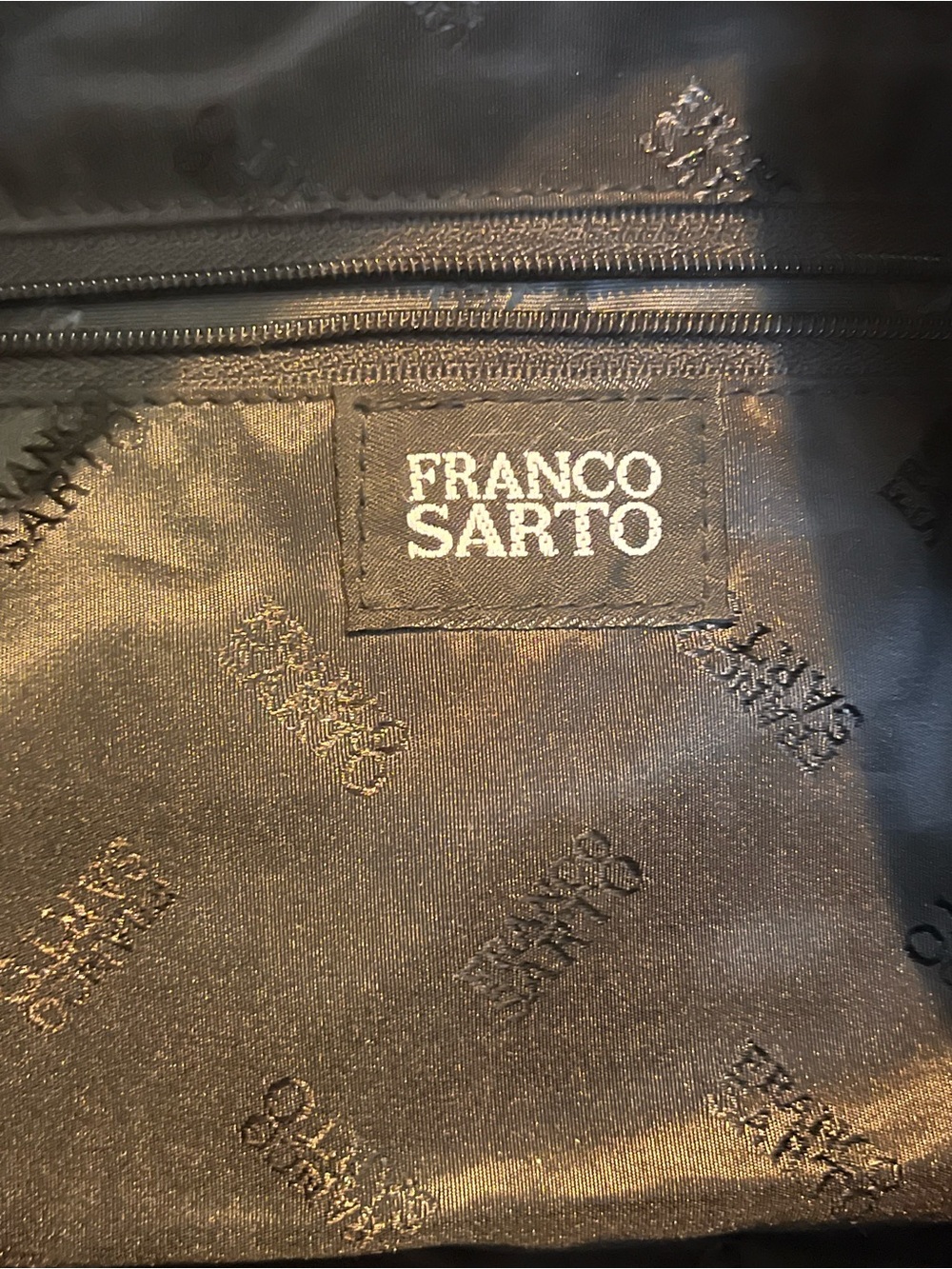 Franco Sarto Black Shoulder Bag - Picture 3 of 3
